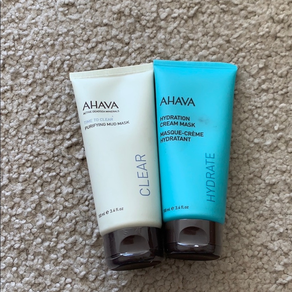 Ahava Purifying & Hydration Cream Masks NWT